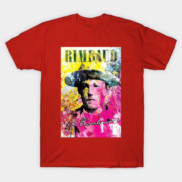 Arthur Rimbaud T-Shirt by Exile Kings 